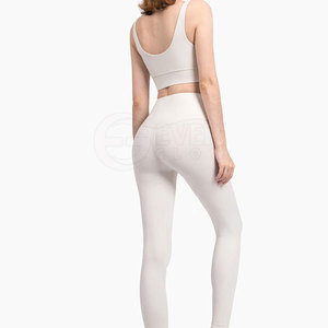 Active Wear <b>Set</b> Gym High Quality Workout Yoga Fashionable Women's Polyester/Nylon Short Sleeve <b>2</b>-<b>Piece</b> Long <b>Set</b> Breathable Quick - Product Image 6