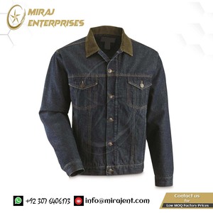 Chaqueta vaquera forrada con edredón Guide Gear para hombre, chaqueta de camionero con botones de algodón, productos de alta calidad - Product Image 5