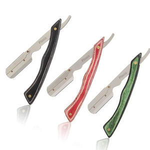 Rasoir manuel à lame droite pour barbe et épilation masculine, personnalisable avec votre marque, 1 pièce - Product Image 2