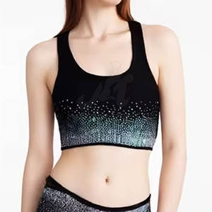 Sujetador deportivo elástico con diseño atlético para entrenamiento y práctica de deportes activos - Product Image 6