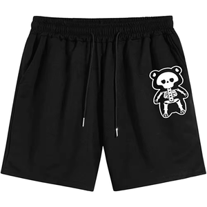 Pantalones cortos de felpa francesa de alta calidad con logotipo personalizado Vintage 100% algodón lavado ácido para hombre pantalones cortos de calle - Product Image 1