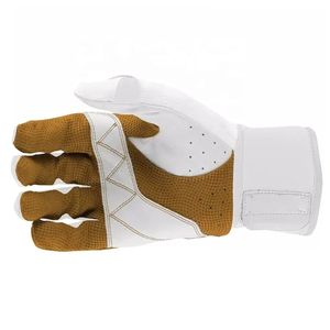Gants de frappeur Offre Spéciale professionnels Gants de frappeur de baseball en cuir Gants de baseball de haute qualité conception personnalisée robuste - Product Image 6