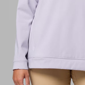 ราคาโรงงานสำหรับผู้ซื้อจำนวนมาก 2026 เสื้อผ้าเนื้อนุ่มสำหรับฤดูหนาว แขนยาว สตรีทแวร์ ผู้หญิง เสื้อฮู้ดดี้สีพื้น ดีไซน์แบบสวมหัว - Product Image 3