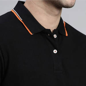 Polos al por mayor para hombre, camisetas de Polo de manga corta de ajuste clásico, camisetas de polo de tela de algodón - Product Image 6
