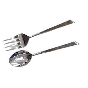 Vente en gros de couverts en métal plaqué or Service à salade personnalisé avec poignée en forme d'étoile nouveau design à prix compétitif - Product Image 4