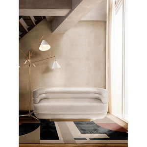 Divano LOREN Imbottito Stile Chesterfield a Una Piazza, Arredamento Elegante per Soggiorno e Uso Domestico - Product Image 2