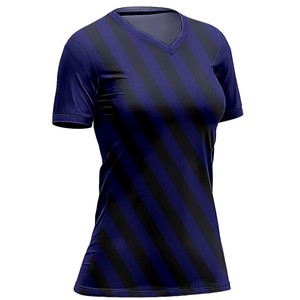 Conjunto de uniforme de fútbol de poliéster 2025 de alta calidad para mujer, traje de Jersey de suministro anual transpirable de secado rápido 100% - Product Image 4