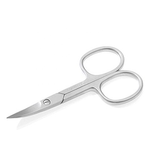 Stainless Steel <b>Nail</b> and Cuticle <b>Scissors</b> Curved Sharp Blades Private Label Eyebrow Hair Trimming <b>Scissors</b> - Product Image 1