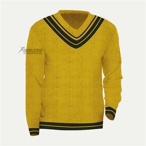 Custom Letter Embroidery Striped Fashion Streetwear New Design Men's Clothing Knitted Print Pullover Sweaters Breathable Unisex - Product Image 1