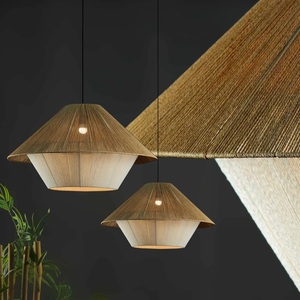 High Quality Garden Decor Natural Rattan Bamboo Solar <b>Lantern</b> Waterproof Solar Woven Led for Outside Hanging Decor - Product Image 1