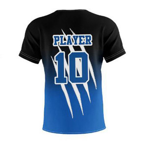 Meilleurs prix bon marché personnalisé nouveau design américain 7 sur 7 kits de football drapeau uniformes respirants en gros dans les grandes tailles - Product Image 6