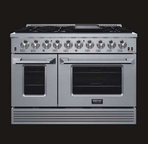 PRECIO DE FÁBRICA, Cocina Eléctrica Independiente Profesional de Acero Inoxidable de 48 Pulgadas con Horno, Certificada por SENG ETL, para el Hogar - Product Image 3