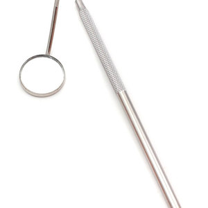 100%, acero inoxidable de alta calidad, ligero, reutilizable, espejo de boca Dental, mango, fuente de alimentación Manual para limpiar dientes de relleno - Product Image 3