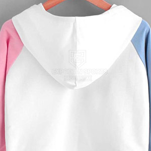 2025 Online Best Selling <b>Winter</b> Women Crop <b>Top</b> Hoodies 100% Cotton Front Logo High Quality Pakistan Manufacturer - Product Image 6