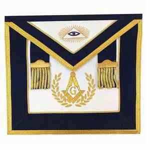 ชุดเครื่องราชอิสริยาภรณ์เมสันแบบคลาสสิก ทำจากผ้าฝ้ายผสมใยไนลอน ดีไซน์เรียบหรู สำหรับชุดพิธีกรรมแบบดั้งเดิม - Product Image 1