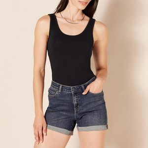 Camiseta sin Mangas Fluida para Mujer, Tejido Suave, Transpirable, Ligera, Sensación Ligera, Elástica, Movimiento Fácil, Forma Moderna, Tacto Suave, Costura Duradera - Product Image 3