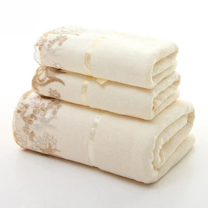Ultra Soft Custom Logo Cotton Face <b>Towels</b> Quick-Dry High Water-Absorbing Machine Made Stripe Style for Hotel Use - Product Image 2