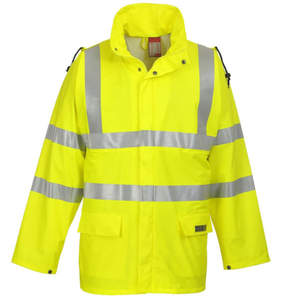 Veste de sécurité pour homme HOLY SIGNS INTERNATIONAL, vente directe d'usine, ANSI Classe 2, imperméable, coton, manches longues, réfléchissante - Product Image 2