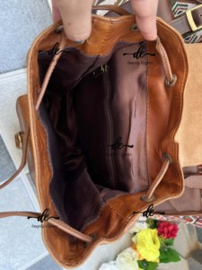 Hot Sale Jacquard Leather Handmade Backpack Real Leather Rucksack Unisex Multi Uses New Design <b>Bag</b> Wholesale Bulk Product - Product Image 6