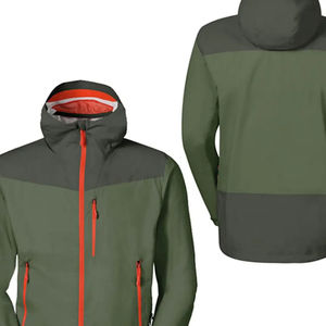 Veste de sport softshell pour homme, imperméable, coupe-vent, respirante, randonnée en plein air, polyester, veste légère à capuche, design personnalisé - Product Image 4