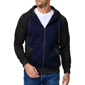 Top Trending Men Zipper Hoodie Venta al por mayor OEM Sportswear Activewear Streetwear Custom Fit - Product Image 1