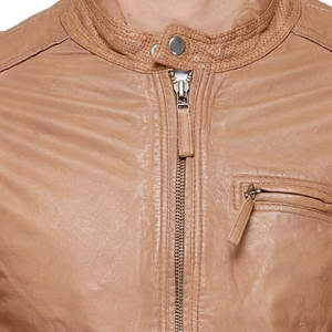 Chaqueta de Cuero para Hombre de Alta Calidad y Material Duradero, Chaqueta de Cuero Ligera con Camuflaje para Hombre - Product Image 5