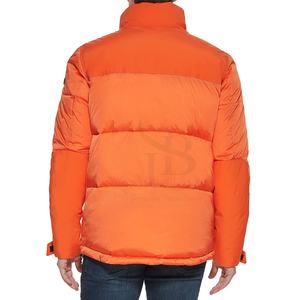 Chaquetas de burbuja ajustadas cálidas de invierno para hombre para ropa de calle, nuevo diseño de talla grande, manga larga, chaqueta acolchada para hombre, servicio OEM - Product Image 3