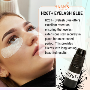 Pegamento Coreano para Pestañas H26T+ de Secado Rápido en 2.6s, Resistente al Agua, Fuerte Adhesión, 3ml/5ml/10ml, Adhesivo Negro para Extensión, OEM/ODM - Product Image 3