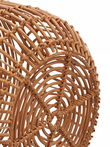 Nuevo, Tamaños Personalizables, Maceta Colgante Boho de Doble Capa de Ratán, Cesta de Mimbre Natural Tejida a Mano, Soporte para Plantas Suspendido - Product Image 2