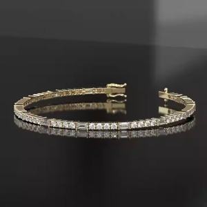 Haute Qualité Natura Diamant Bracelet Femme Mode Moissanite Bracelet Prêt à Expédier Usine Prix de Gros Fournisseur de Confiance - Product Image 5