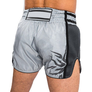 Venta al por mayor Uso al aire libre Hombres Muay Thai Pantalones cortos de gran tamaño de peso ligero de los hombres Muay Thai Pantalones cortos - Product Image 3