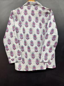 Conjunto de Pijama de Verano y Otoño de Algodón Puro Transpirable con Cintura Elástica |   Ropa de Dormir de Algodón de Alta Calidad, Suave, de Secado Rápido y Agradable al Tacto - Product Image 4