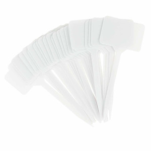 Ensemble de 50 étiquettes d'identification de plantes en plastique et étiquettes pour semis, marqueurs de jardin et accessoires pour plantes - Product Image 3