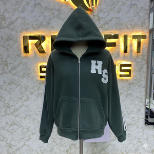 Vente en gros de conception populaire de meilleure qualité le plus demandé sweat à capuche avec fermeture éclair imprimé d'usine sweats à capuche fabriqués à bas prix pour hommes sweats à capuche pour hommes - Product Image 4