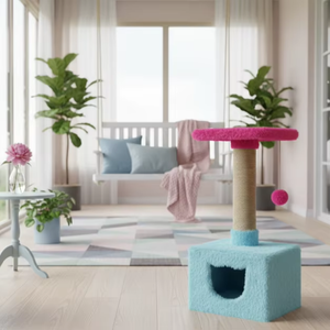 Griffoir pour chats Amistar Berry Cloud de haute qualité, adapté aux chats et chatons de toutes races et tailles. - Product Image 1