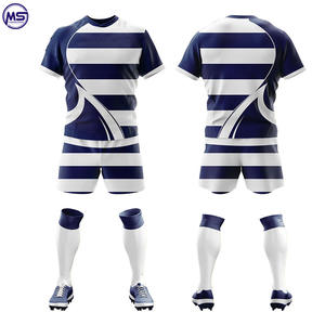 Vêtements de Sport en Polyester fabriqué au Pakistan, demi manches hommes femmes, uniforme de Rugby pour adultes - Product Image 3