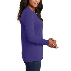 Alta calidad 100% algodón Casual moda mujer camisas de manga larga al por mayor de talla grande todas las tallas camisas de manga larga para mujer - Product Image 3