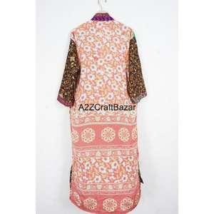 Bata de Seda 100% para Mujer, Cuello en V, Manga Tres Cuartos, con Cordón, Transpirable, Suave, Lujosa, Informal, Elegante, para Todas las Temporadas - Product Image 5