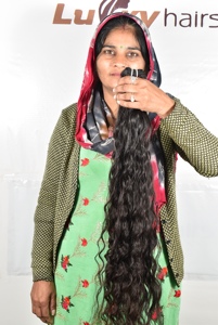 Cuticule de donneur unique non traitée pas cher alignée 100% couleurs noires naturelles vague profonde bouclée faisceaux bruts extensions de cheveux humains indiens - Product Image 4