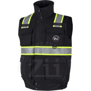 Gilet de sécurité réfléchissant ANSI classe 2 EN ISO 20471 classe 2 étanche ignifuge respirant résistant au feu - Product Image 1