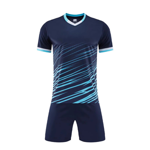 Maillots de football pour adultes avec impression par transfert thermique Nom du joueur Tenue de football pour hommes Séchage rapide Respirant Vêtements de sport d'équipe Uniforme Haut - Product Image 6