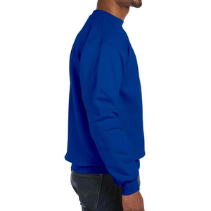 Plain Regular Fit Crew Neck <b>Men</b> Sweatshirts Wholesale Price Best Selling Custom Size Cotton Blended Sweatshirts - Product Image 2