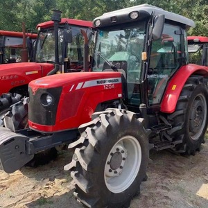 Tracteur Massey Ferguson MF1204 d'occasion en bon état, 70 CV, 4 roues motrices, transmission par engrenages, machine agricole robuste, pompe, travaux agricoles lourds pour le moteur - Product Image 1