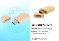 Unidad Flash personalizada de alto rendimiento guitarra estilo pulgar respetuoso con el medio ambiente madera 4GB 128 GB almacenamiento nuevo producto