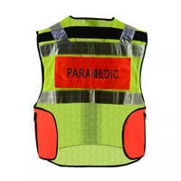 Multi Pocket Paramedic riflettore abbigliamento gilet di sicurezza Hi-Viz Dog Handler Security Tactical Custom Vest regolabile