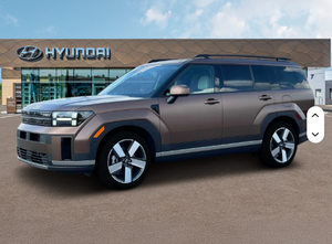 Usado en buenas condiciones 2024 Hyu-ndai Santa Fe Hybrid Limited FWD con asientos de cuero Dirección izquierda Interior oscuro - Product Image 3