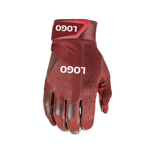 Gants de football américain de haute qualité en gros Usine Logo personnalisé Gants de football respirants durables pour hommes - Product Image 6