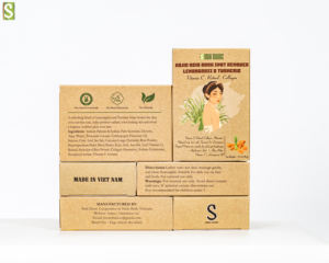 Savon Éclaircissant au Curcuma Citronnelle Doux Kojic - Product Image 6