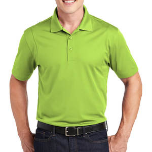 เสื้อโปโลแขนสั้นสำหรับผู้ชาย,Sport-Wick กันชื้นสีทอง - Product Image 4