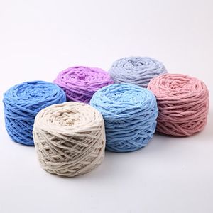 Ligne de barre de glace simple brin épais boule de laine <span class=keywords><strong>couverture</strong></span> à tricoter crochet pantoufles ligne cou chapeau écharpe ligne - Product Image 2